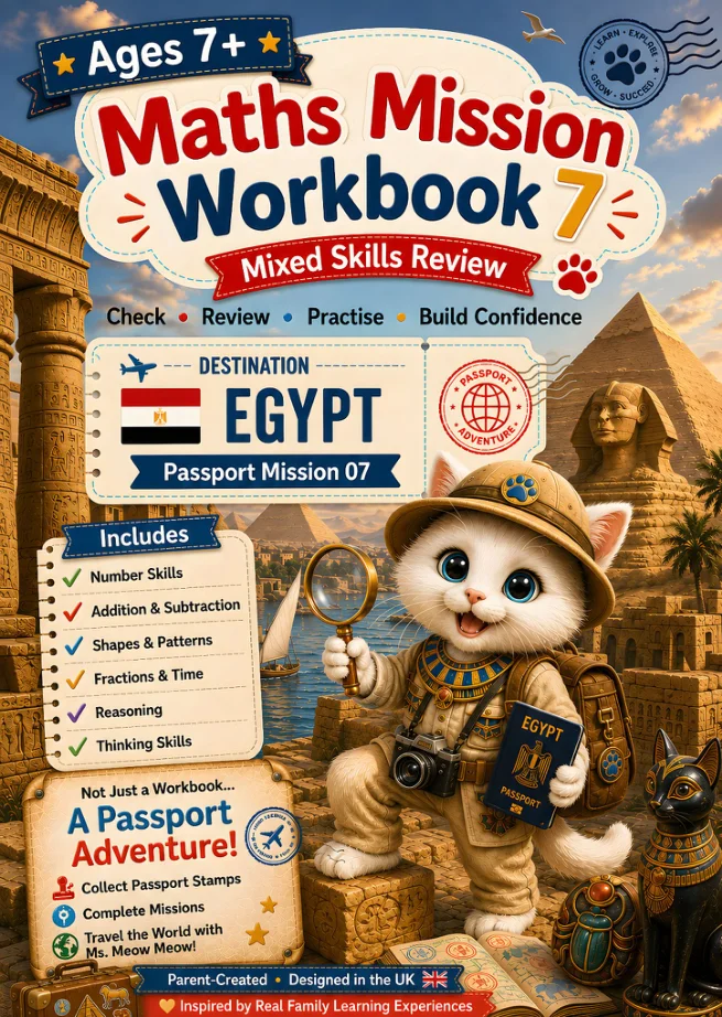 Explorer Maths Mission Workbook 7: Egypt
