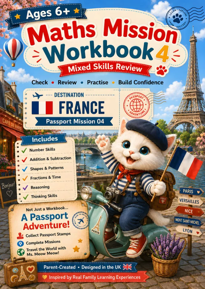 Explorer Maths Mission Workbook 4: France