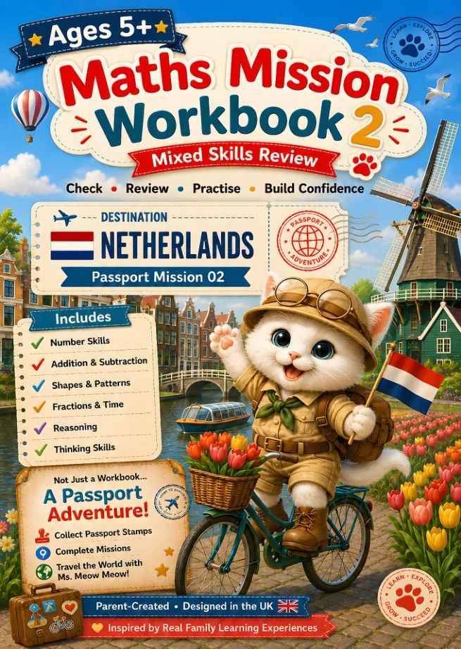 Explorer Maths Mission Workbook 2: Netherlands