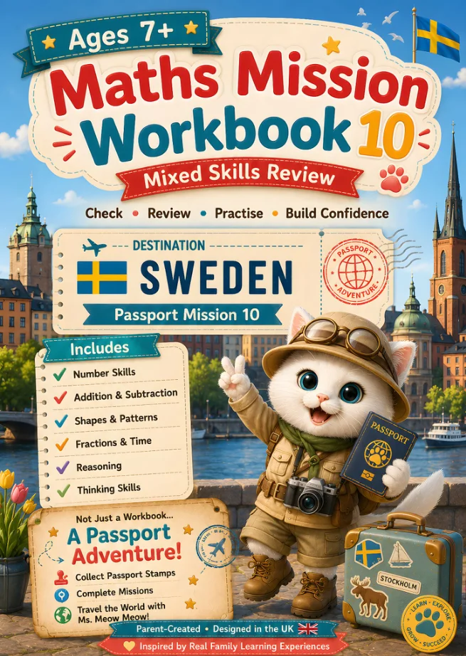 Explorer Maths Mission Workbook 10: Sweden