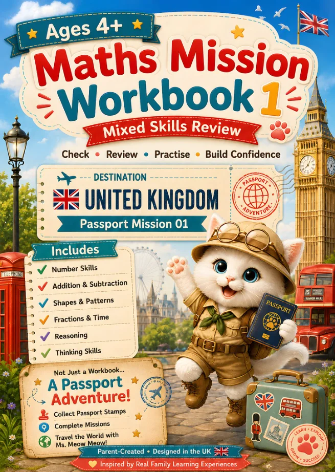 Explorer Maths Mission Workbook 1: United Kingdom